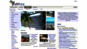 What Travel.allafrica.com website looked like in 2020 (4 years ago)