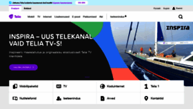 What Telia.ee website looked like in 2020 (4 years ago)