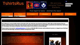 What Tshirtsrus.ca website looked like in 2020 (4 years ago)