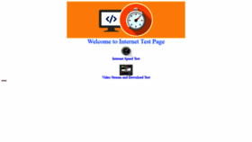 What Testspeed.ltt.ly website looked like in 2020 (4 years ago)