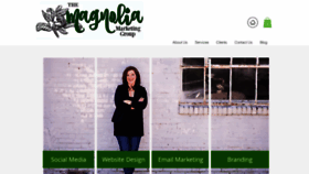What Themagnoliamarketinggroup.com website looked like in 2020 (4 years ago)