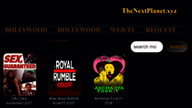 What Thenextplanet.xyz website looked like in 2020 (4 years ago)