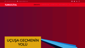 What Turkdijital.com website looked like in 2020 (4 years ago)