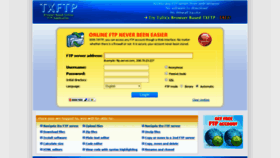 What Txftp.com website looked like in 2020 (4 years ago)