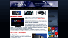 What Tvnormandy.co.uk website looked like in 2020 (4 years ago)