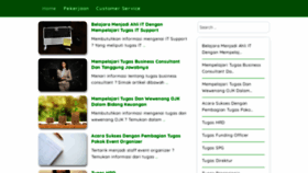 What Tugaskaryawan.com website looked like in 2020 (4 years ago)