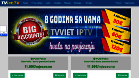 What Tvviet.tv website looked like in 2020 (4 years ago)