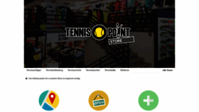 What Tennis-point-koeln.de website looked like in 2020 (4 years ago)
