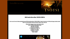 What Tsotsimovie.com website looked like in 2020 (4 years ago)
