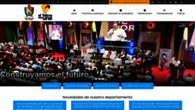 What Tolima.gov.co website looked like in 2020 (4 years ago)