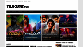 What Telugudjs.com website looked like in 2020 (4 years ago)