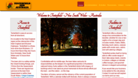 What Tenterfield.com website looked like in 2020 (6 years ago)