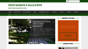 What Tivolivilladeste.com website looked like in 2020 (4 years ago)
