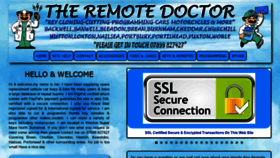 What Theremotedoctor.co.uk website looked like in 2020 (4 years ago)