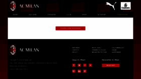What Tickets.acmilan.com website looked like in 2020 (4 years ago)