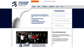 What Trautmann-partner.info website looked like in 2020 (4 years ago)