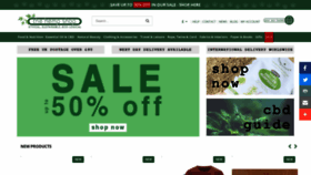 What Thehempshop.co.uk website looked like in 2020 (4 years ago)