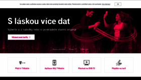 What T-systems.cz website looked like in 2020 (4 years ago)