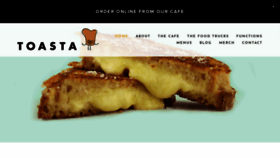 What Toastaandco.com.au website looked like in 2020 (4 years ago)