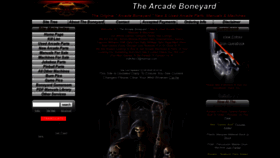 What Thearcadeboneyard.com website looked like in 2020 (4 years ago)