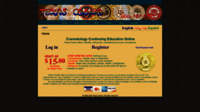 What Texascosmo.net website looked like in 2020 (4 years ago)