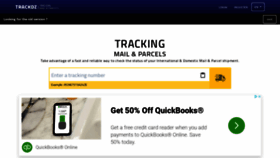 What Trackdz.com website looked like in 2020 (4 years ago)