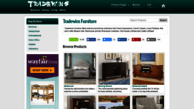 What Tradewins-furniture.com website looked like in 2020 (4 years ago)