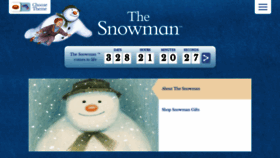 What Thesnowman.co.uk website looked like in 2020 (4 years ago)