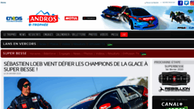 What Tropheeandros.com website looked like in 2020 (4 years ago)