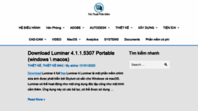 What Thuthuat-phanmem.top website looked like in 2020 (4 years ago)