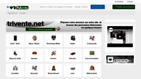 What Trivente.net website looked like in 2020 (4 years ago)