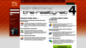 What The-reality.com website looked like in 2020 (4 years ago)