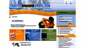 What Trafficschoolhouse.com website looked like in 2020 (4 years ago)