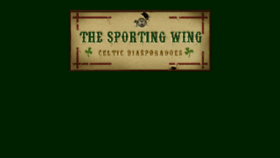What Thesportingwing.com website looked like in 2020 (4 years ago)