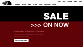 What Thenorthface.com.mx website looked like in 2020 (5 years ago)