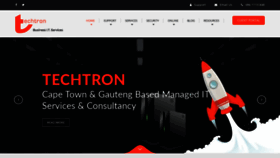 What Techtron.co.za website looked like in 2020 (4 years ago)