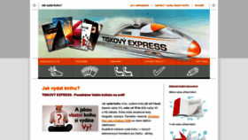 What Tiskovyexpress.cz website looked like in 2020 (4 years ago)
