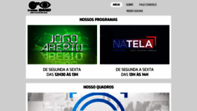 What Tvgoiania.com.br website looked like in 2020 (4 years ago)