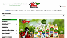 What Tophomebrands.com website looked like in 2020 (4 years ago)