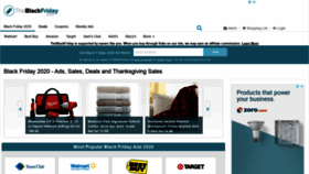 What Theblackfriday.com website looked like in 2020 (4 years ago)