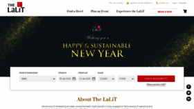 What Thelalit.com website looked like in 2020 (4 years ago)