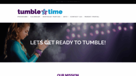 What Tumbletime.net website looked like in 2020 (4 years ago)
