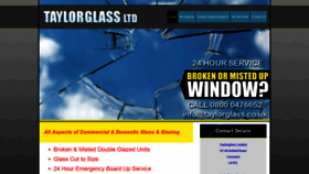 What Taylorglass-liverpool.co.uk website looked like in 2020 (4 years ago)