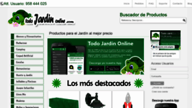 What Todojardinonline.com website looked like in 2020 (4 years ago)