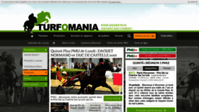 What Turfomania.com website looked like in 2020 (4 years ago)