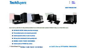 What Techbuyers.co.in website looked like in 2020 (4 years ago)