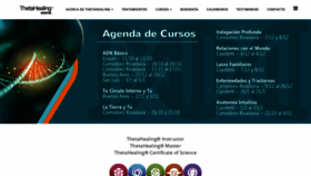 What Thetahealingargentina.com website looked like in 2020 (4 years ago)