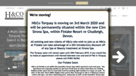 What Torquayhairdressers.co.uk website looked like in 2020 (4 years ago)