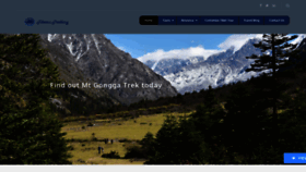 What Tibetantrekking.com website looked like in 2020 (4 years ago)