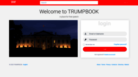 What Trumpbookusa.com website looked like in 2020 (4 years ago)
